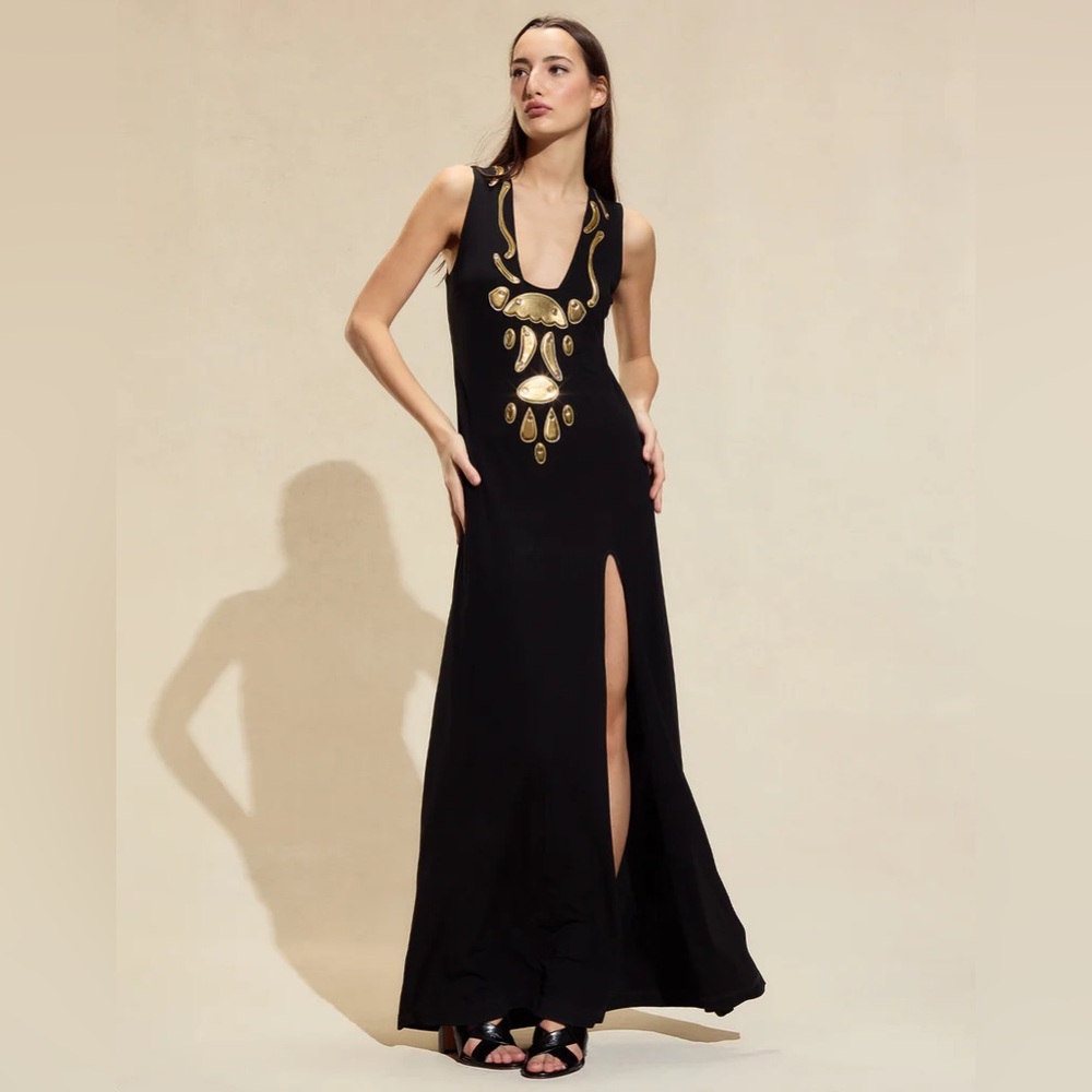 Cynthia Rowley Calypso Square Neck Dress